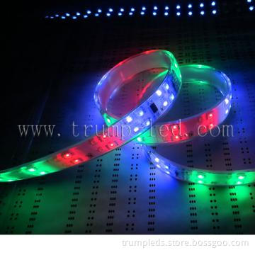 Doubleline chasing color 5050 led strip light l60 waterproof